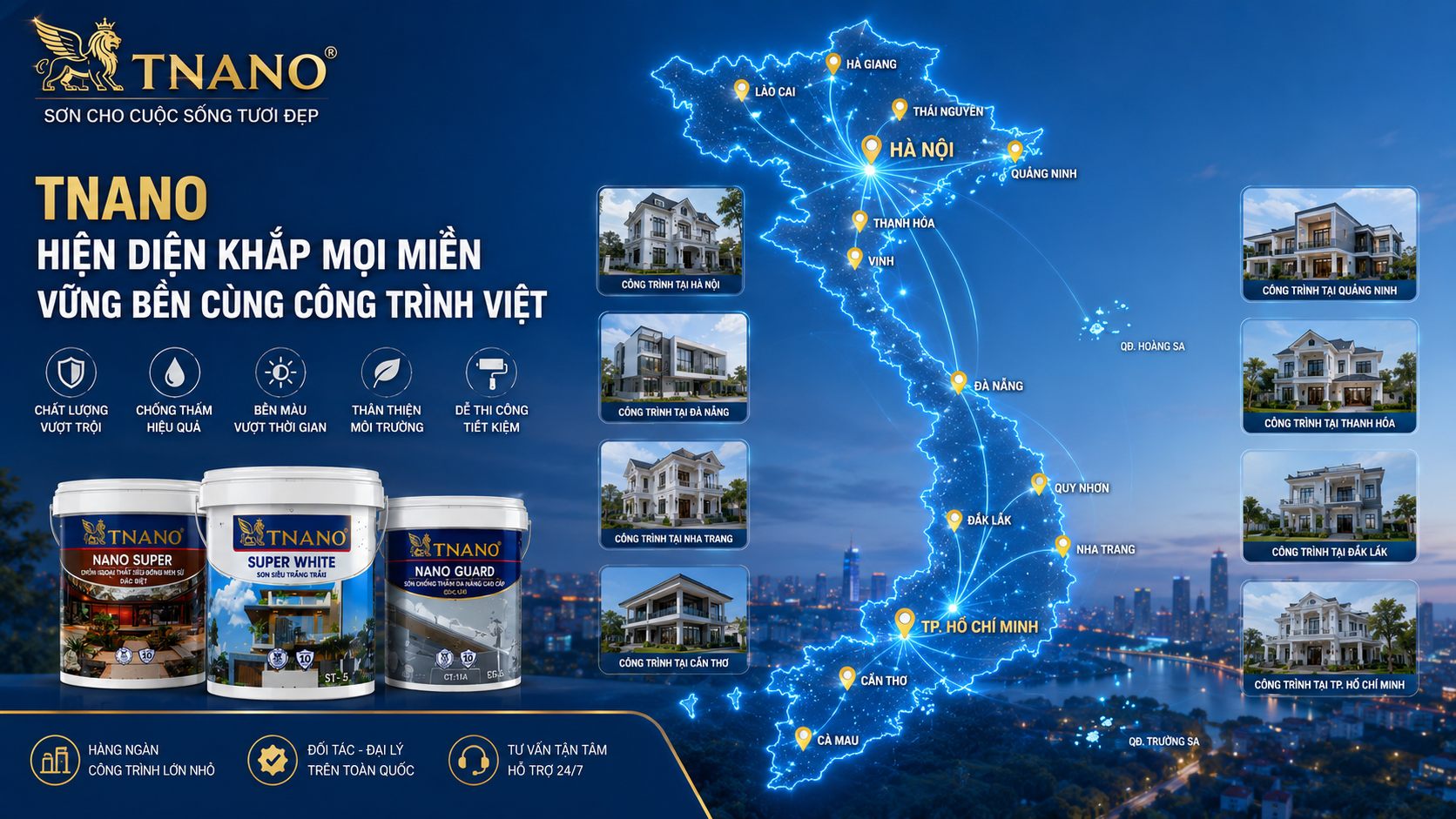 TNANO đi khắp Việt Nam
